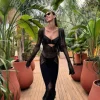 Sevval Sahin - Elba Black Dress