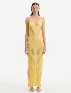 Sevval Sahin - Mimi Yellow Dress