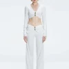 Sirenia Top and Helena Pants White Set