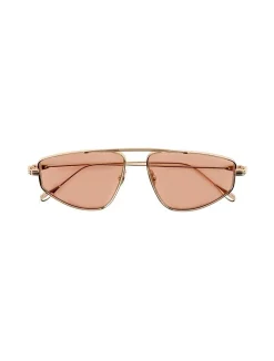 Sting Brown Rose Gold Sunglasses