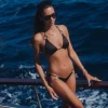 Tara De Vries - Rhea Black Bikini Set