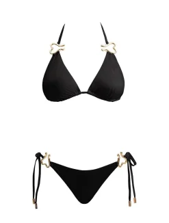 Tara De Vries - Rhea Black Bikini Set