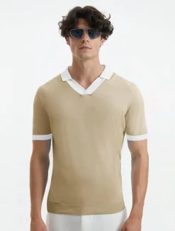 Troy Nude/White Tshirt
