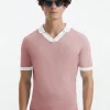 Troy Pink/White Tshirt