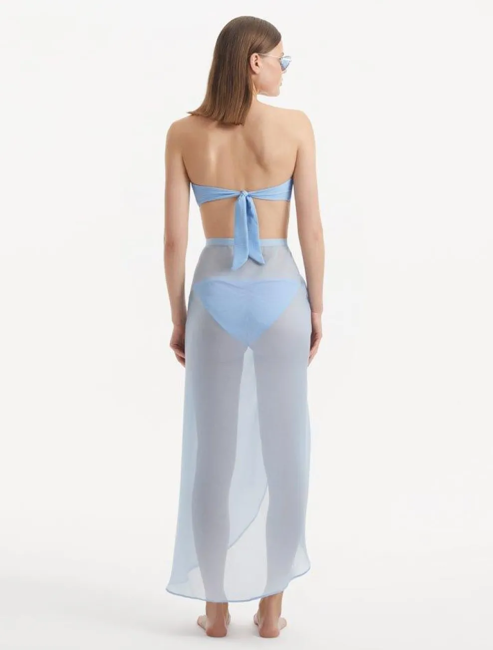 Xander Baby Blue Skirt