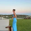 Yasemin Özilhan - Fewa Blue Dress