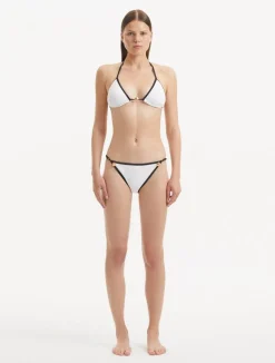 Zarya White Bikini Top