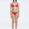 Zella Red Hipster Bikini Bottom